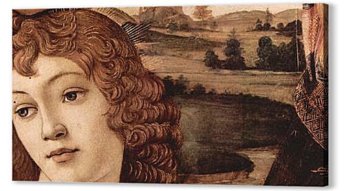 Постер Maria with Christ child and five angels (detail)	
 артикул 73874