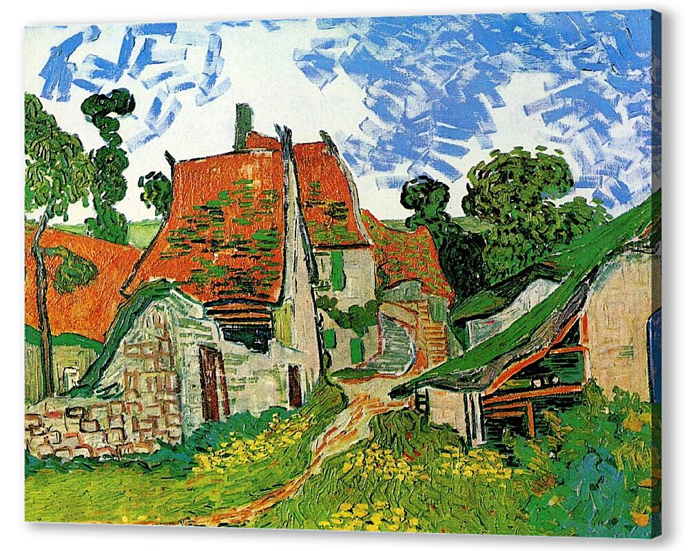 Постер Village Street in Auvers артикул 74177