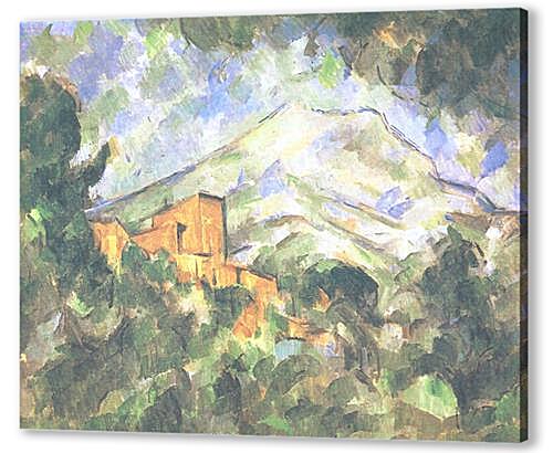 Постер Chateau devant la Sainte-Victoire (vers) артикул 74534