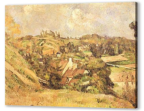 Постер Auvers-sur-Oise Vu du cote du Val Harme	
 артикул 74579