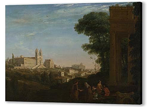 Постер A View in Rome
 артикул 74656