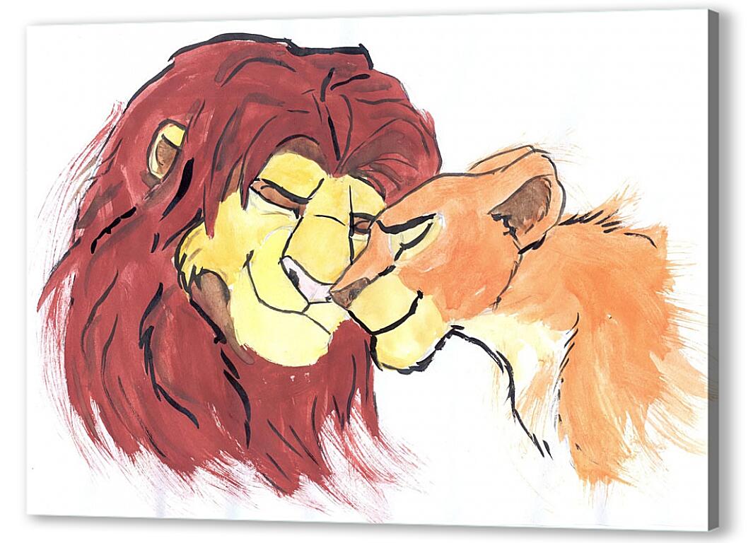 Постер (плакат) Король лев артикул 7592
