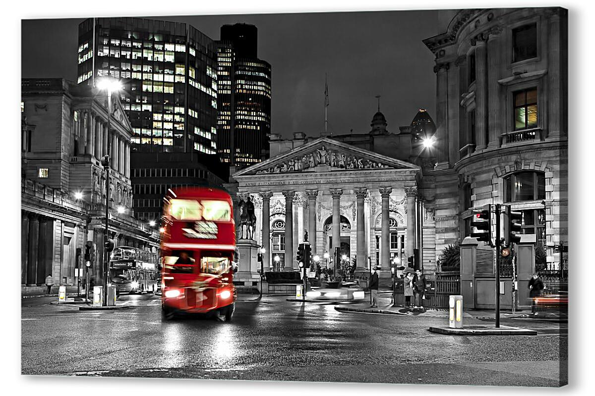 Постер (плакат) Лондонский автобус артикул 06791-HD