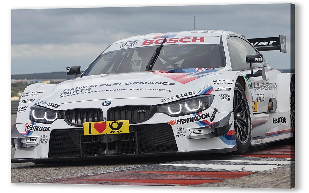 Постер BMW 4 DTM (БМВ 4 ДТМ) артикул 7141