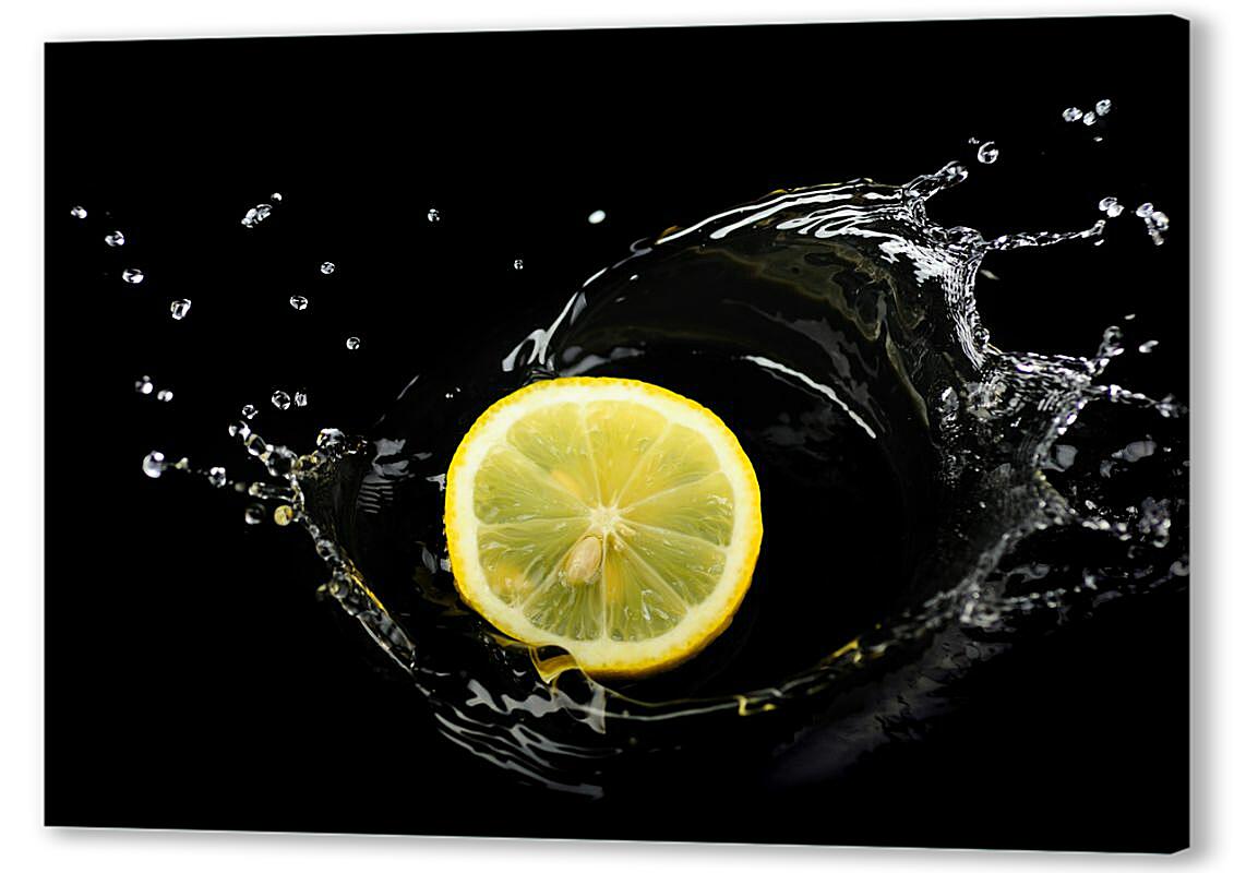 Постер (плакат) Лимон и вода артикул 06830-HD