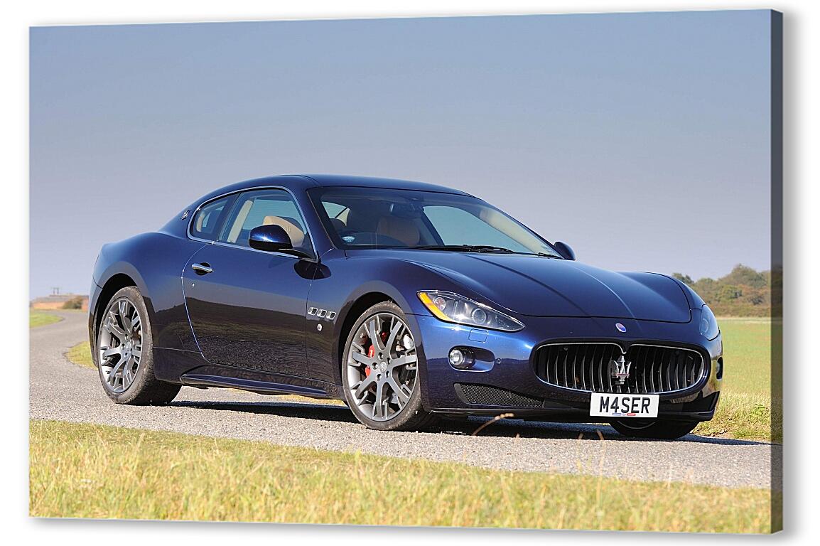 Постер (плакат) Maserati granturismo (Мазерати) артикул 7135