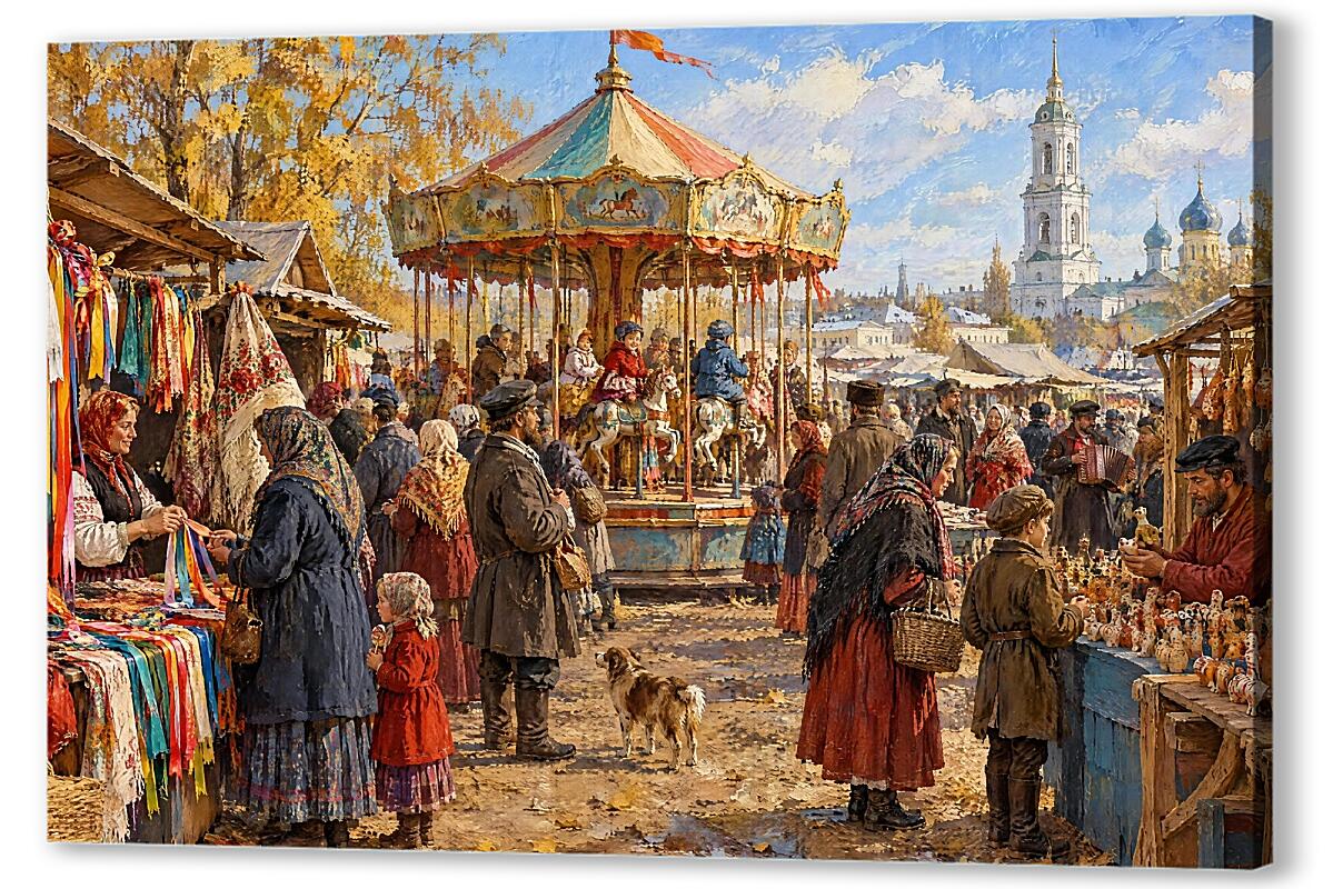 Постер Ярмарочный перезвон артикул vs0102