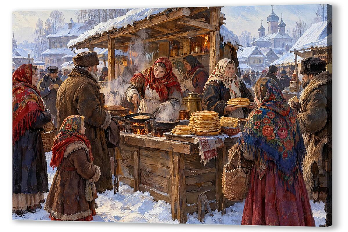 Постер Блинный дым артикул vs0103