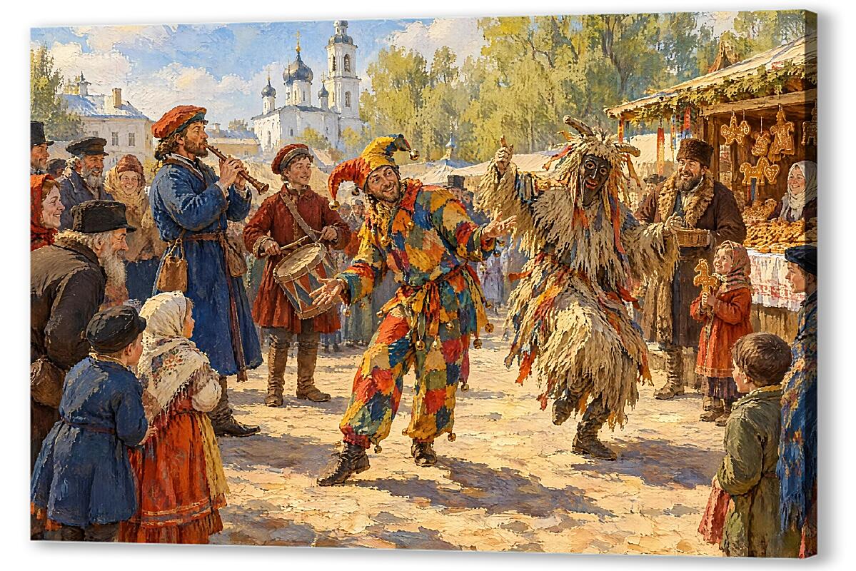 Постер Скоморошьи колокольцы артикул vs0328