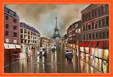 Картина - Вечерний Париж