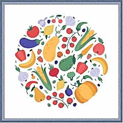 Картина - Овощи и фрукты