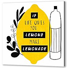 Постер (плакат) - Делай лимонад