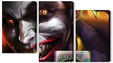 Модульная картина - Crazy Joker