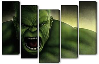 Модульная картина - The Hulk