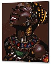 Постер (плакат) - Африканка