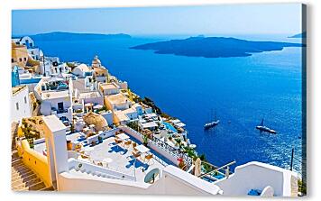 Постер (плакат) - Кикладские острова Греция