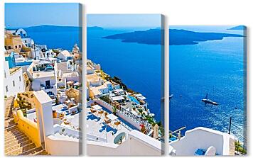 Модульная картина - Кикладские острова Греция