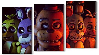Модульная картина - Five Nights at Freddy's