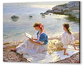 Чтение у моря