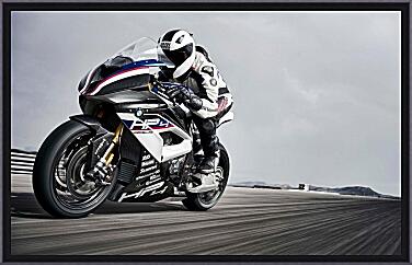 Картина - Спортбайк БМВ. Sportbike BMW S 1000RR