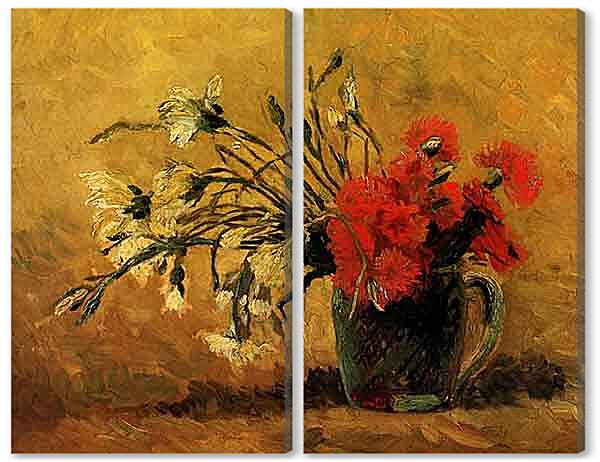 Модульная картина - Цветы от Ван Гога