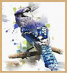Картина - Синяя птица