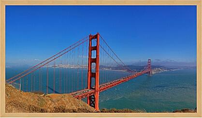 Картина - Мост в Сан-Франциско