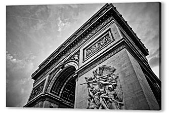 Постер (плакат) - Триумфальная арка в Париже