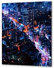 Постер (плакат) - Жизнь ночного города