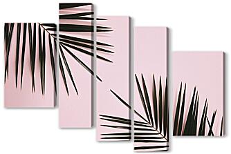 Модульная картина - Две пальмовые ветки