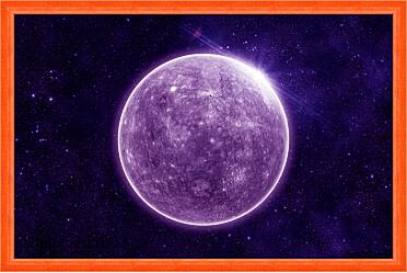 Картина - Планета Меркурий