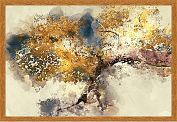 Картина - Золотое дерево