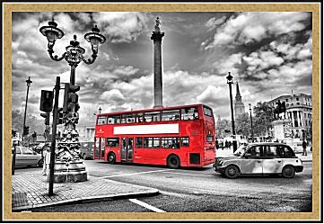 Картина - Лондон автобус
