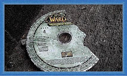 Картина - world of warcraft, disk, cover