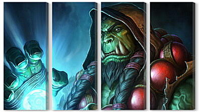 Модульная картина - Hearthstone: Heroes Of Warcraft