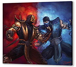 Постер (плакат) - Mortal  Kombat

