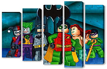 Модульная картина - LEGO Batman: The Videogame
