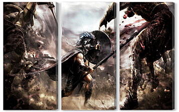 Модульная картина - Warriors: Legends Of Troy
