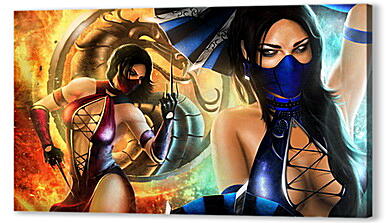 Постер (плакат) - Mortal  Kombat
