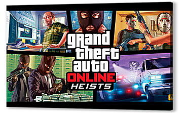 Постер (плакат) - Grand Theft Auto Online

