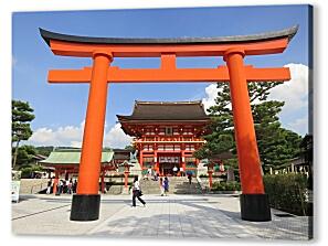 Святилище Фусими Инари. Япония.