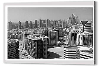 Постер (плакат) - Panorama Dubai - Панорама Дубаи
