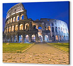 Постер (плакат) - Колизей в Риме. Италия.