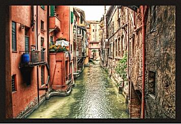 Картина - Улица. Италия.