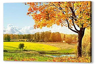 Постер (плакат) - Autumn - Осень