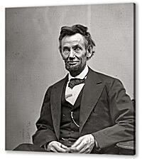 Постер (плакат) - February 5, 1865. Abraham Lincoln. - 05 Февраля 1865г. Авраам Линкольн
