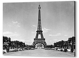 Постер (плакат) - Эйфелева башня 1909г. Париж