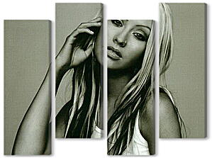 Модульная картина - Christina Aguilera - Кристина Агилера
