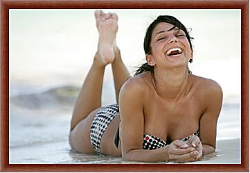 Картина - Смех на пляже