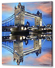 Постер (плакат) - Тауэрский мост в Лондоне